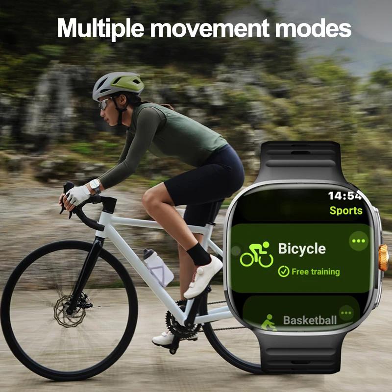 4G Full Network Smart Watch Mens 2.40 Inch Big Screen Video Call 16GB+256GB RAM 2100mAh Google Play WIFI GPS Sim Card Smartwatch