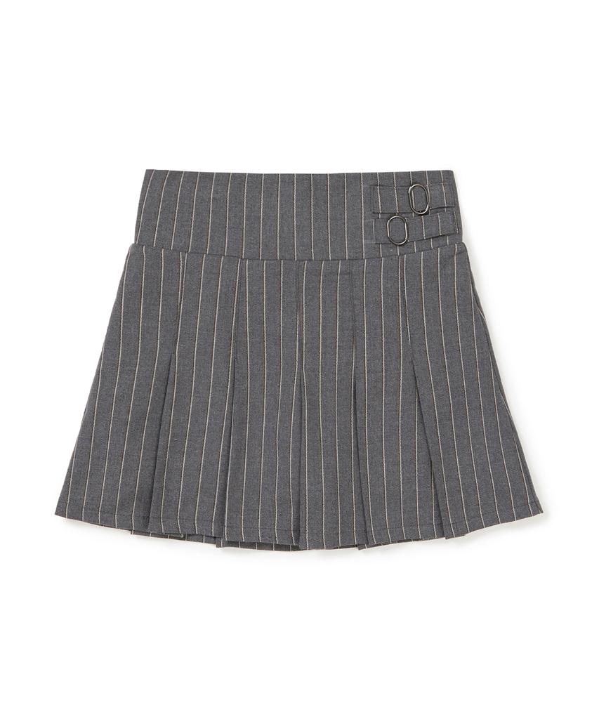 Zero Planet Clara Pleated Mini Skirt [Grey]