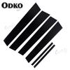 Car Door Window Trim Pillar Posts Molding Cover Stickers for Honda Civic 2006 2007 2008 2009 2010 2011 Molding Cover Stickers