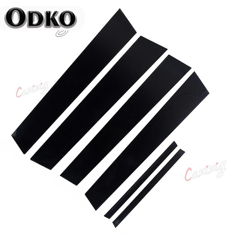 Car Door Window Trim Pillar Posts Molding Cover Stickers for Honda Civic 2006 2007 2008 2009 2010 2011 Molding Cover Stickers