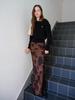 GENERALIDEA Pattern Bias Long Skirt [Brown] / Wbe3L13509
