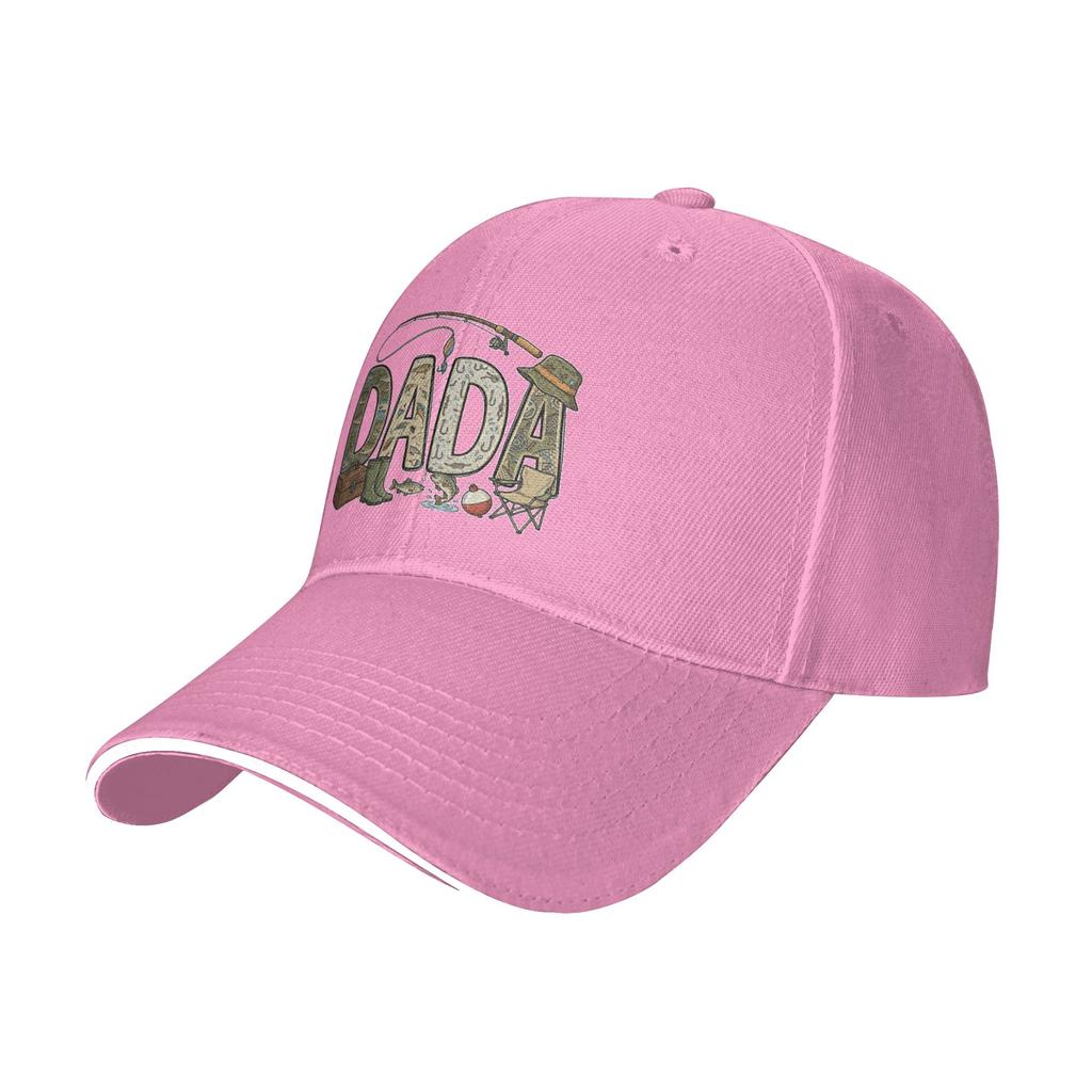 Baseball Cap Dada of The Big One Fishing Unisex Baseball Caps Fathers Day Unique Design Caps Outdoor Running Golf Gift Snapback Cap