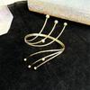 Zinc Zinc Alloy Star Armband Arm Chain Adjustable Circle Upper Arm Bracelet  Arm Accessories