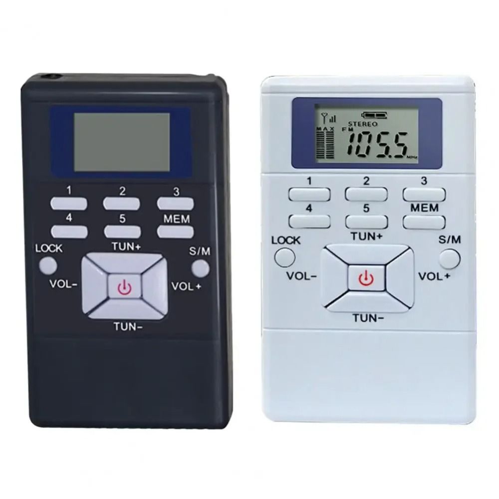 FM (Frequency Modulation) Digital FM Radio Audio AF Music Player FM Radio Receiver  For The Aged