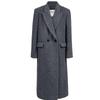 2025 Autumn Classic Women's Notched Lapel Long Wool Blend Coat
