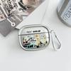 Color printing cat frosted Tremella case for apple AirPods pro1 protective cover tpu new 1st generation soft case