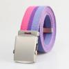 3.8cm New Men's Canvas Belt Outdoor Wear-resistant Breathable Alloy Buckle Unisex Belt Youth Camouflage Sports Waistband