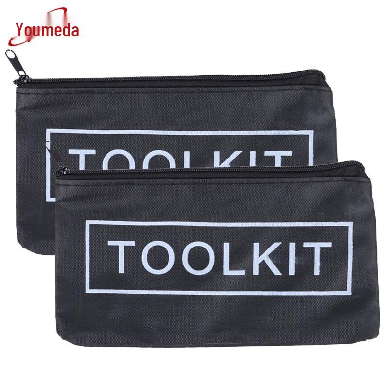 Youmaida 10-Pack Multi-functional Canvas Tool & Parts Storage Bags 106x193mm
