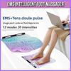 Micro-current Stimulation Device EMS Intelligent Foot Massage Machine Double Pulse Slim Leg Dazzling Therapy Pads
