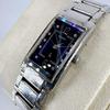 [New battery replacement/working item] SEIKO Rukia Ladies Watch Square Navy Blue Dial QZ Rectangular