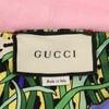 Gucci 572808 Pink Tennis Logo Gold Button Hooded Parka Jacket S pinkUsed