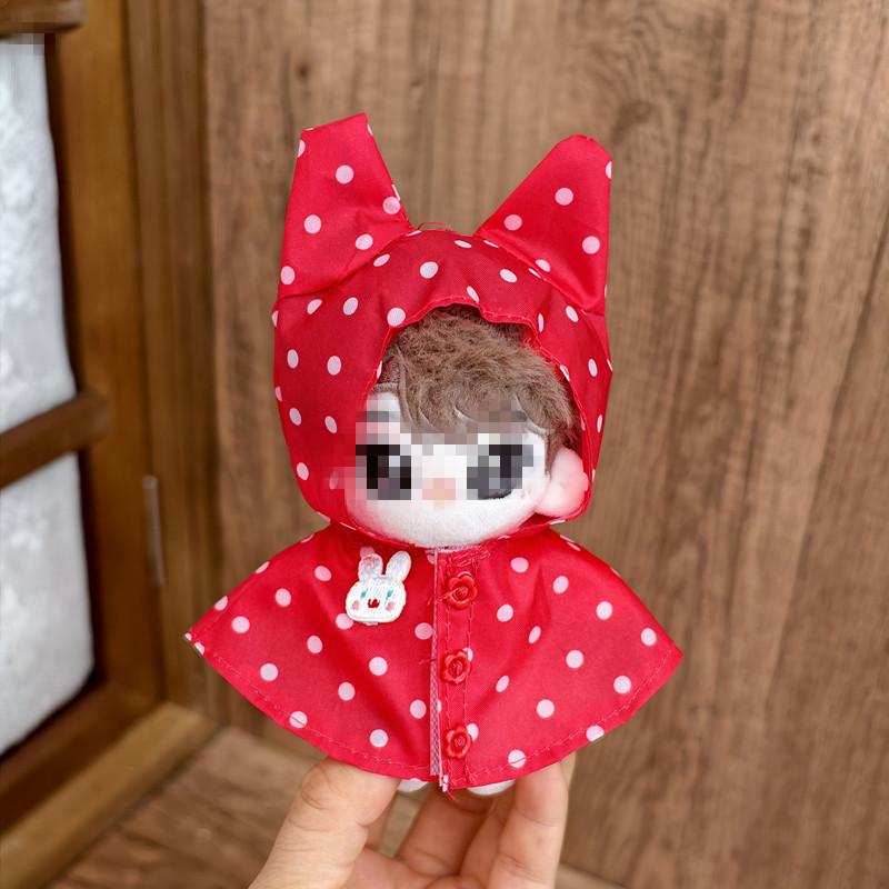 Cotton & Polyester Outdoor Light Raincoat Accessory for Dolls