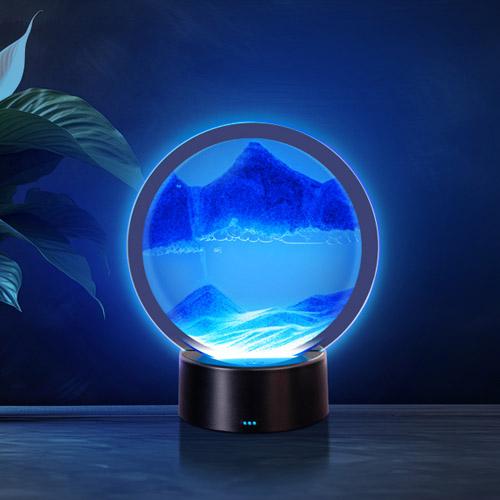 Colour-Changing LED Sand Art (Blue)