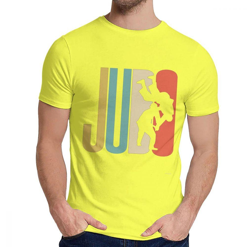 Judo Japansk kampsport T-shirt Mode Rundhalsad Nördig Unisex Bomull Stor Storlek T-shirt