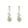 Simple Compact Imitation Pearl Dangle Earrings for Women Girls Sweet Gentle Niche Design High-End Pearl Earrings Jewelry Gifts