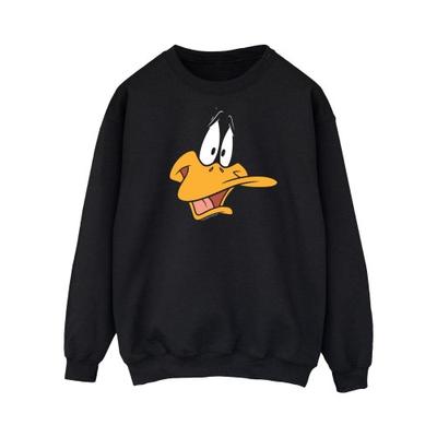 Mens Daffy Duck Face Sweatshirt