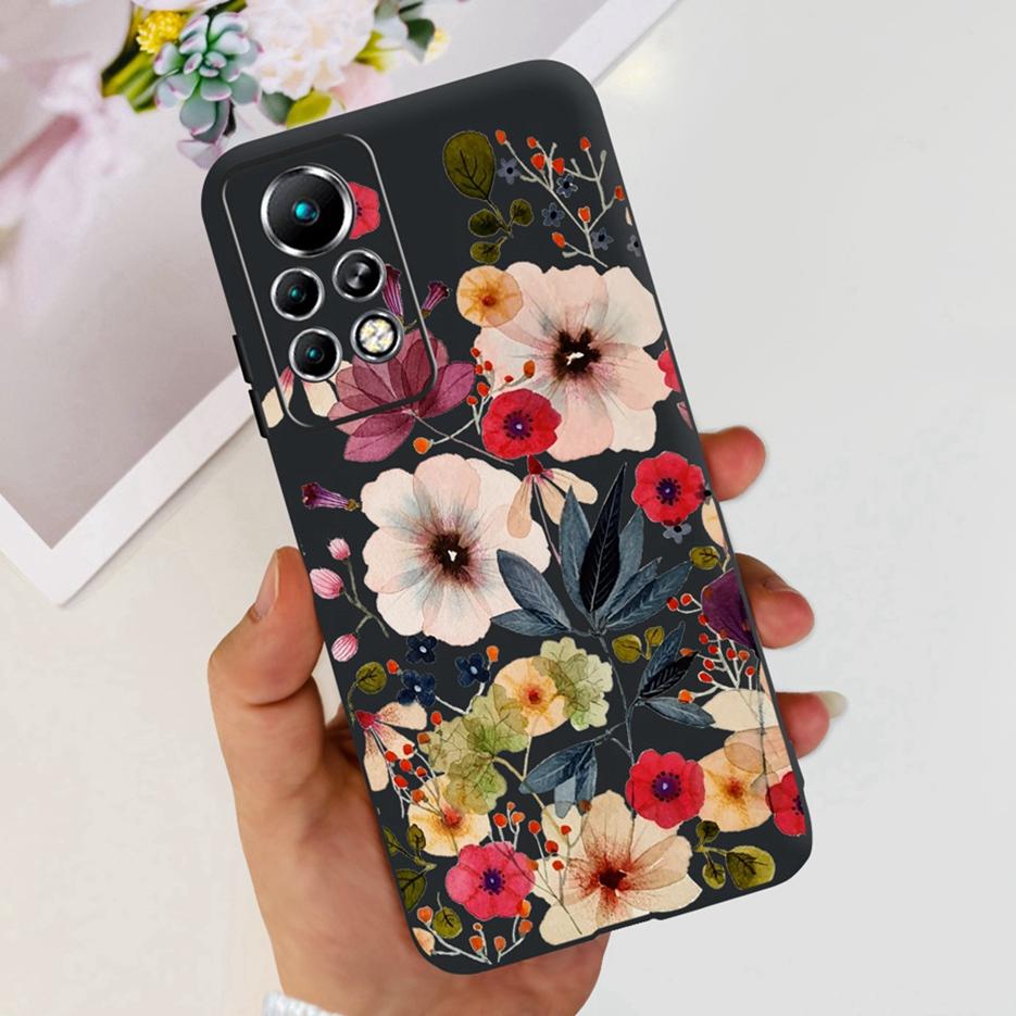 For Infinix Note 11 Pro Case X697 Cute Painted Back Cover Soft Silicone Phone Cases For Infinix Note 11 Note11 Pro Fundas Bumper