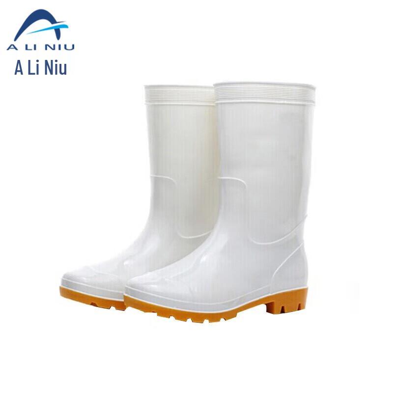 Ali Niu AZF74 White Hygienic Work Boots 38