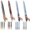 4 Colors Sword Balloons Perfect for and More [Balloon Shop] (12 Pieces) - Festivals, Children's Day, Boys' Kimono, Shichi-Go-San, Prizes, Gifts,