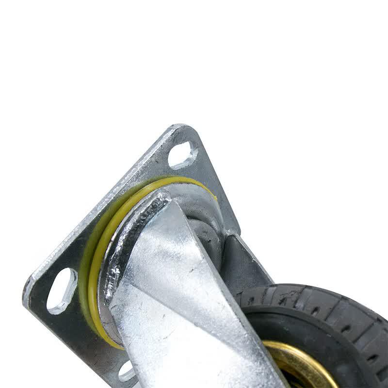 Wenstan Heavy Duty 8-inch Universal Rubber Caster Wheel