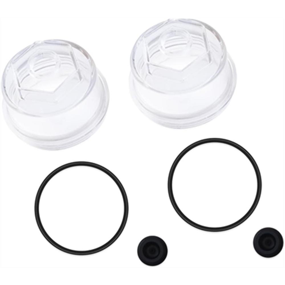 2Pcs  12011-1 Oil Dust Caps 3-3/4" Oil Cap For 10K-16000 Trailer Axle Bearing