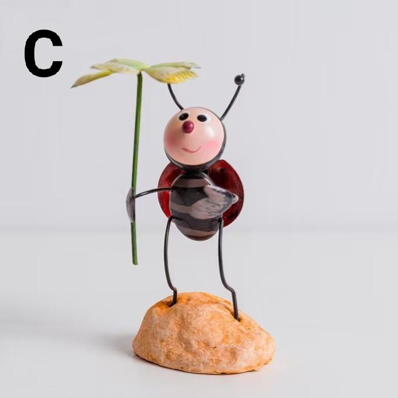 

Маленькая божья коровка Творческий отдел исцеления Маленькие украшения Гостиная Компьютерный стол ТВ Шкаф Современный домашний сад Украшения C