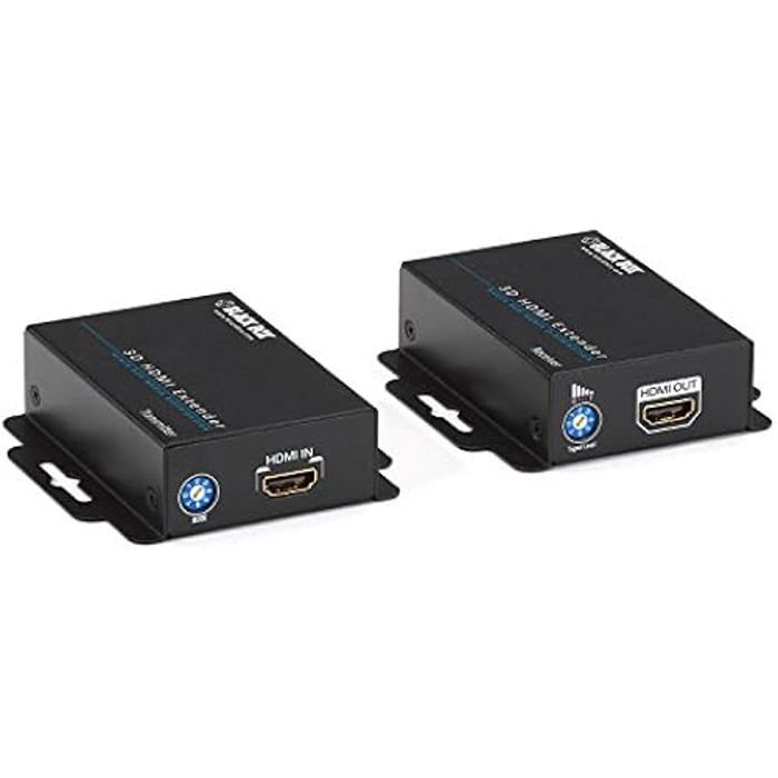 Câble D'extension HDMI - BLACK BOX - VX-HDMI-TP-3D40M - Noir - Transport Signal Vidéo - Longue Distance