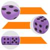 Elastic Sponge Solid Dice Sponge 3.8cm Dot Dices Vent Toy Foam Dot Dice  Math Teaching