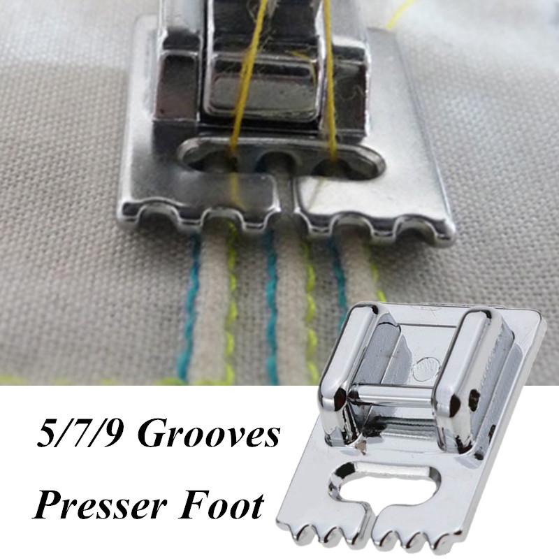 Buy DIY Dressmaker Metal Making Pleat Sewing Machine Tucker Presser