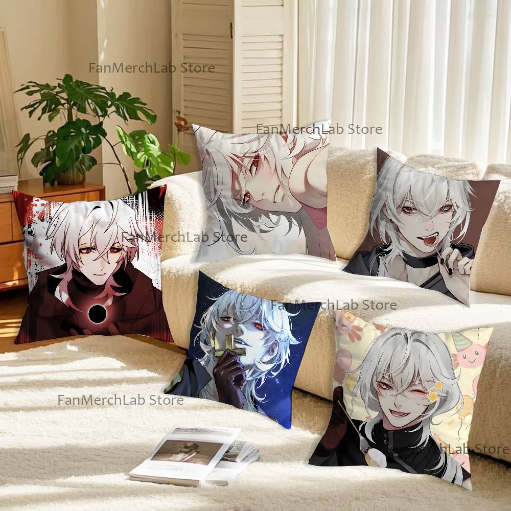 Game A DDateS with DDeath Pillowcase Pillowslip Cushion Plush Boys Girls Cartoon Anime Kawaii Decoration Kids Birthday Gifts