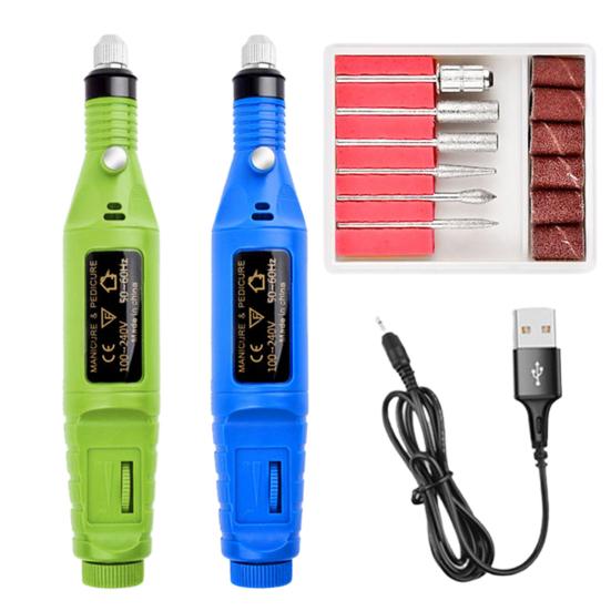 Nail Grinder Professional Sharp Polishing Heads Beauty Supplies Manicure Thick Toenails Polish Machine for Salon