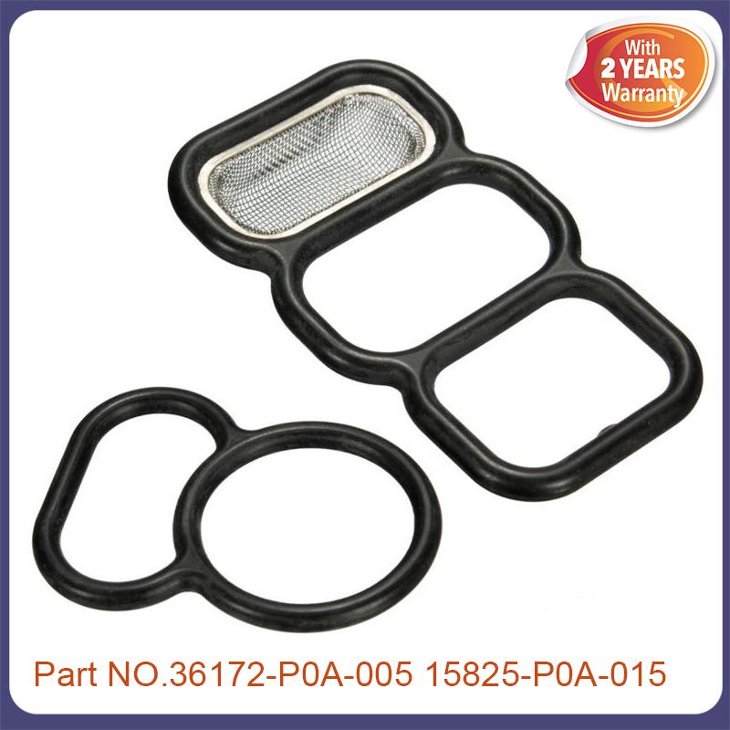 36172-P0A-005 15825-P0A-005 Spool Valve VTEC Solenoid Gasket Upper Lower For Honda Accord 4 Cylinder 1994 1995 1996 1997-2002