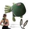 Neck Shoulder Massager Heated Back Massagers Electric Kneadings Muscles Massage Pillow Neck Waist Leg Body 3-Level Modes