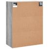 Wall Mounted Cabinet Grey Sonoma 69.5 X 34 X 90 Cm