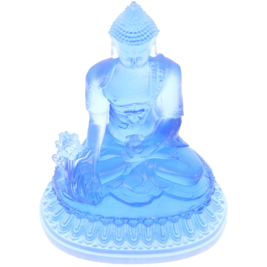 High Quality Resin Sitting Buddha Statue for Living Room Courtyard Bookshelf Desk Yoga Studio Peace Resin Buddha