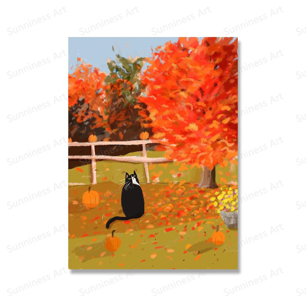 

Забавный плакат с котом из джунглей, парусная лодка, западная ковбойская кошка, холст, картина, подарок для любителя кошек, настенные художественные фотографии для гостиной, домашний декор 21x30cm No Framed светло-серый