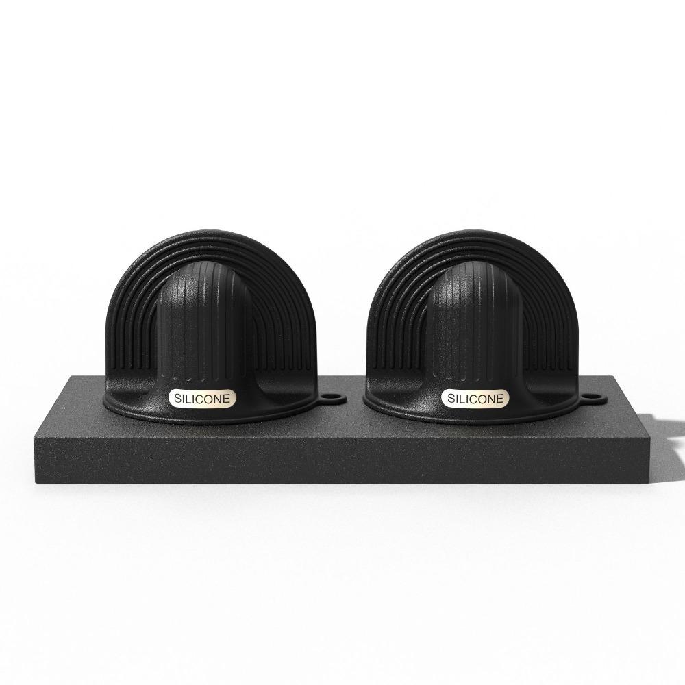 2pcs Non Slip Pinch Mitts Heat Resistant Baking Glove Multifunctional Silicone Oven Mitts Bowl