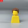 10pcs MOC Bricks Male Boy Hairs 1028 1115 4cm Figure Body Wear Brown Black Compatible with Major Brand Building Blocks Toys