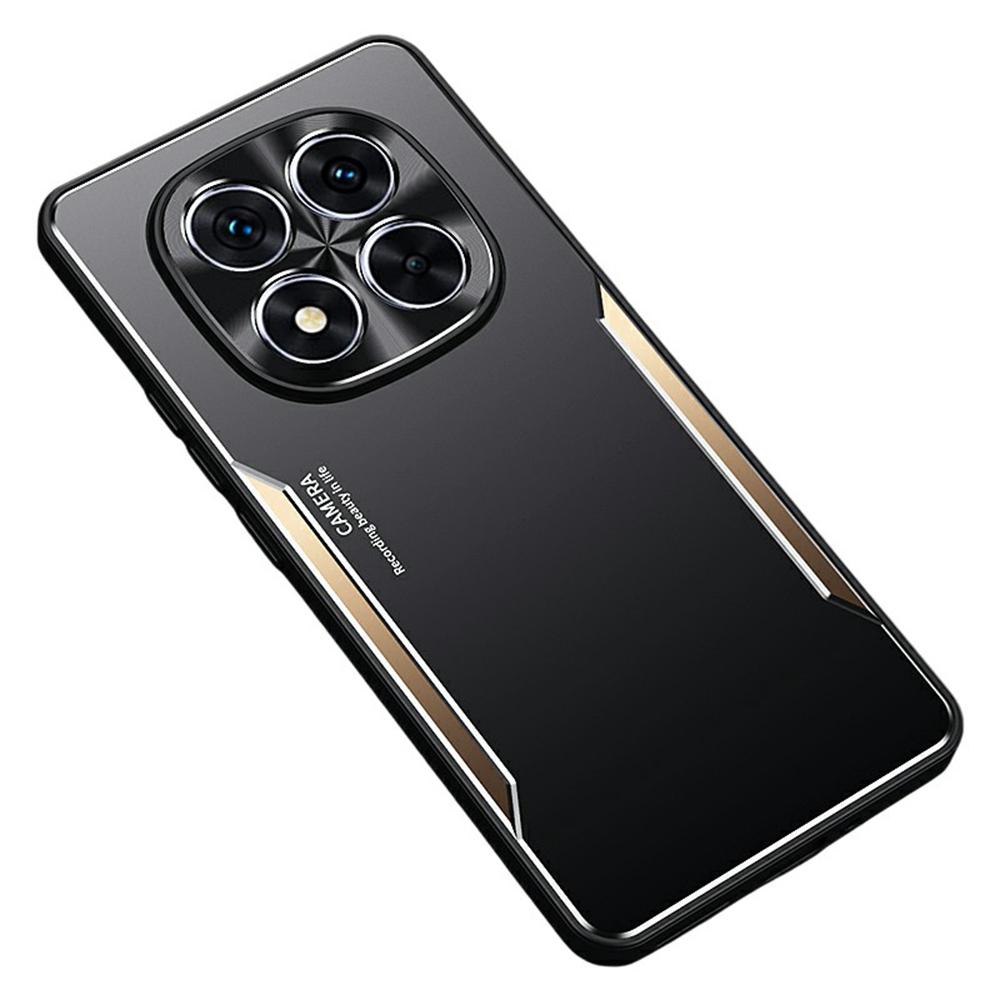 

Для Xiaomi Redmi Note 14 Pro 4G Чохол Алюмінієвий сплав+ТПУ Протиударний Чохол для телефону Gold