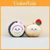 Soft Cuddly Hamburger Plush Keychain Unique Sushi French Fries Toy Decorative Accessory