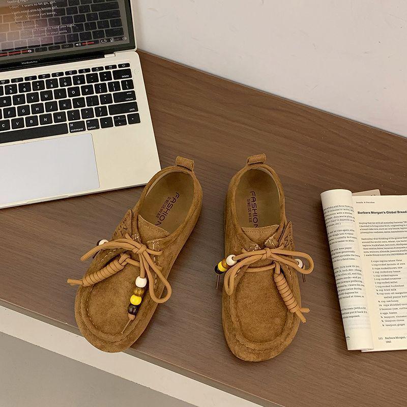 Нишевые ретро женские биркенштоки: Осень 2025 Уродливо-милые лоферы с внутренней высотой Size 35