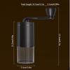 Coffeebean Manual Coffee Grinder Bearing Adjustable Ceramic Grinding Core Professional Hand Crank Coffee Grinder CoffeeBean