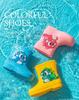 Cartoon Baby Non-Slip Waterproof Rubber Rain Boots - Cute Toddler Shoes