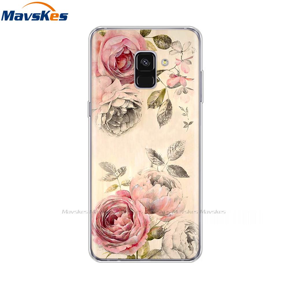 For Samsung Galaxy A8 2018 Case A530 Silicone Cover For Samsung A8 Plus 2018 A730 Soft TPU Case For Galaxy A8 A 8 Phone Shell