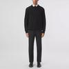 Burberry Sweaters Men's Black Crew Neck Moderate A-line 80489651