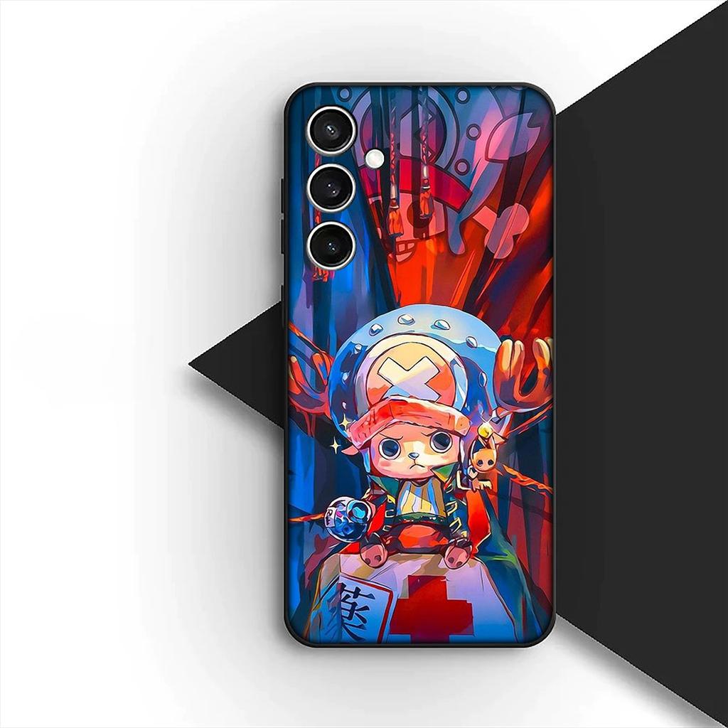 Cover for Samsung Galaxy S10 S8 S9 Plus A33 A34 A31 70 A71 A72 Note 20 9 8 S10E Casing Phone Case One Luffy Pieces Tony Chopper