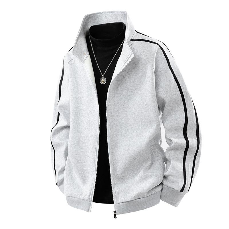 

Jacket Men s Versatile Loose Casual Stand Collar New Windbreaker Jacket Men s Cardigan Outer Top 5XL