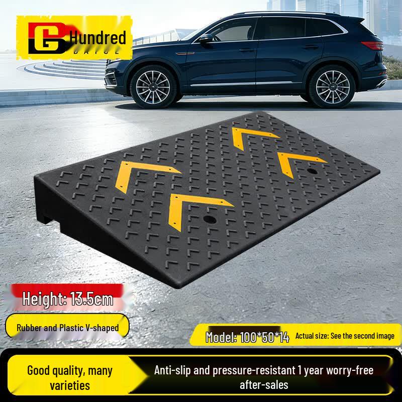 Rubber Car Curb Ramp Mat