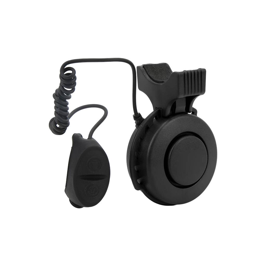 Electric Bike Horn Waterproof USB Rechargeable Bicycle Bell for Mountain Road Bike Scooters HandlebarBlack