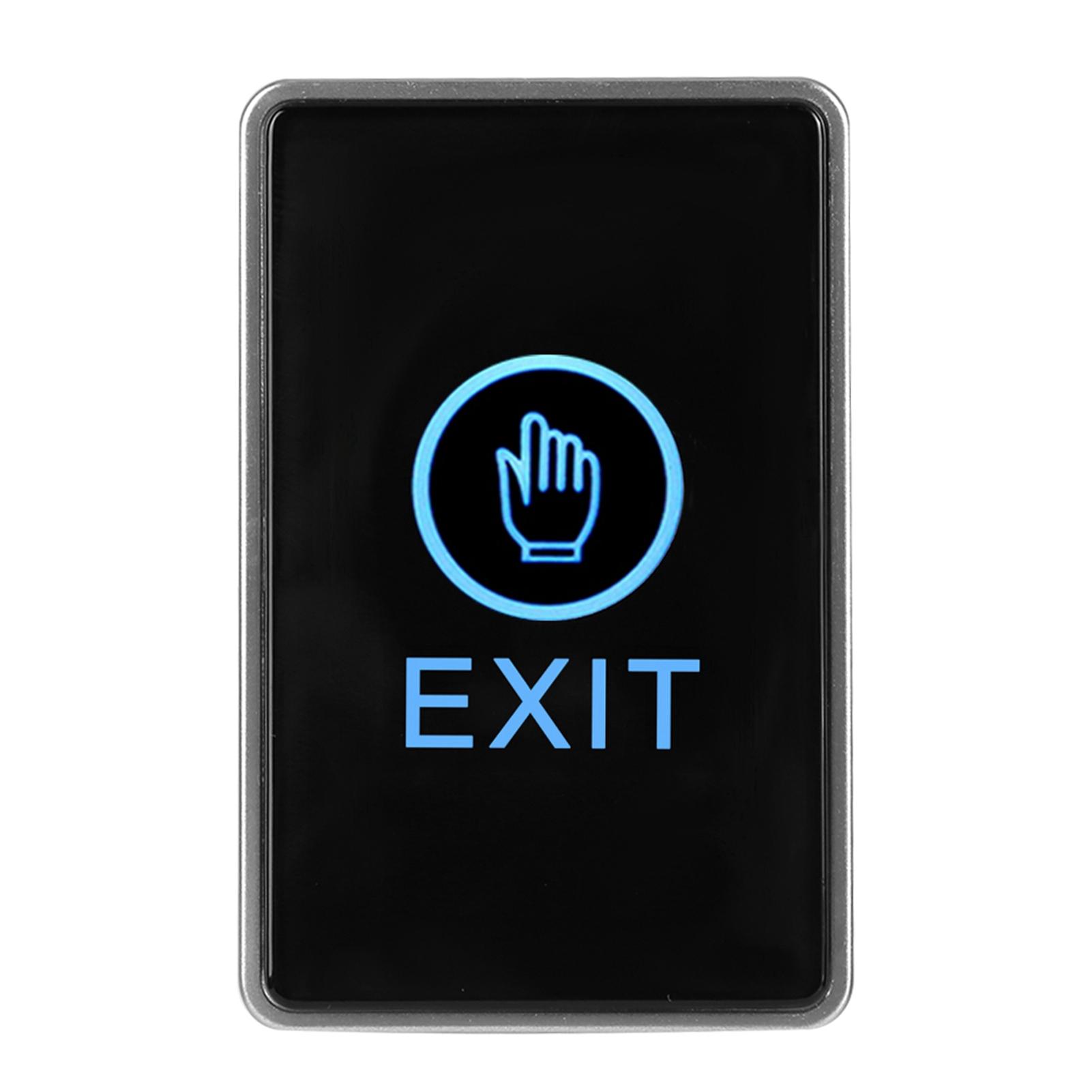 

Door Exit Release Button Switch Touch Sensor Pannel for Access Control Systems 12V